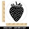 Strawberry Fruit Drawing Rubber Stamp for Stamping Crafting Planners